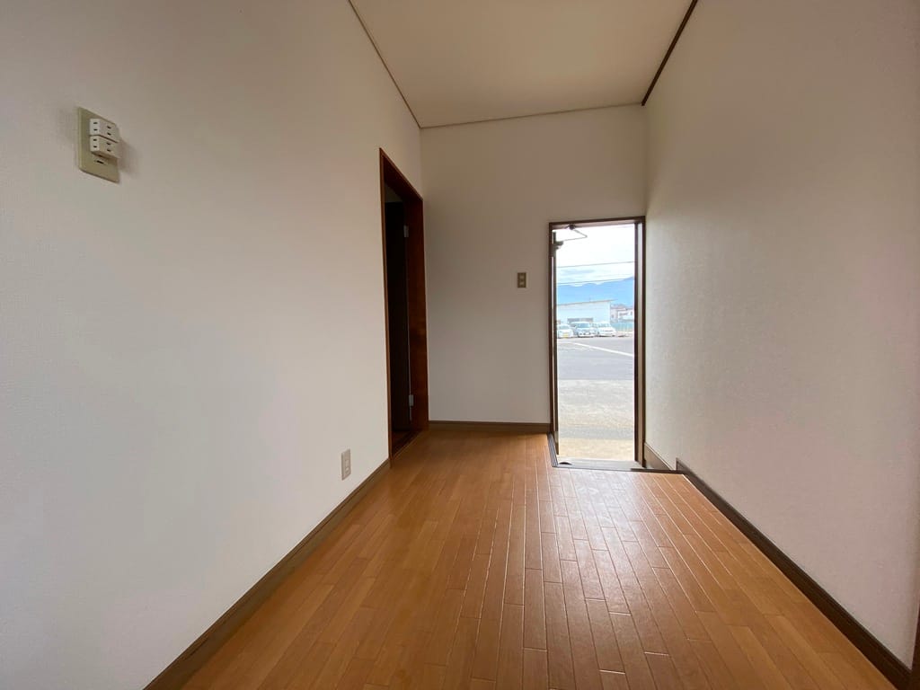 キッチンからの撮影