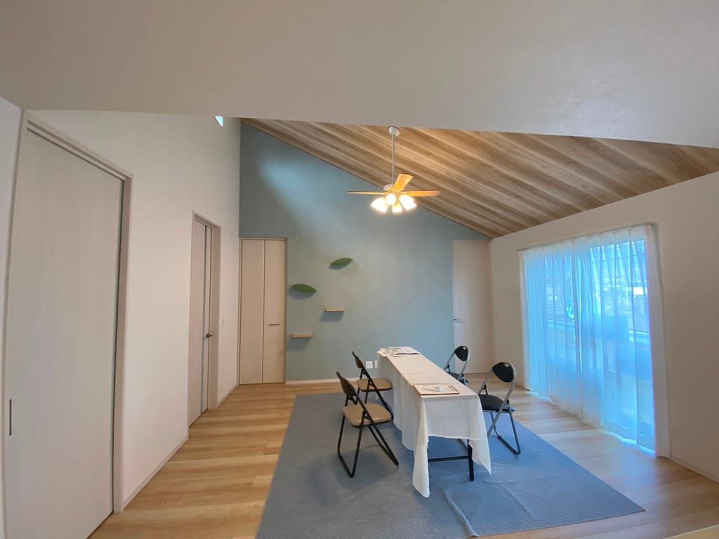 キッチンから撮影