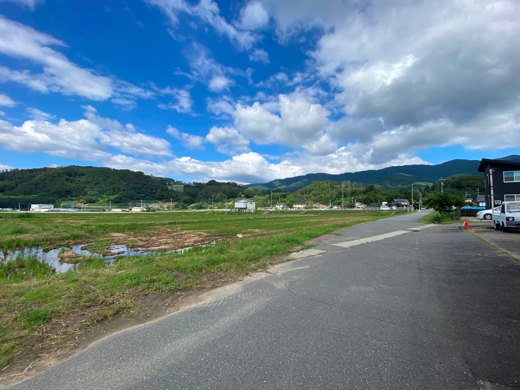 道路 東側撮影