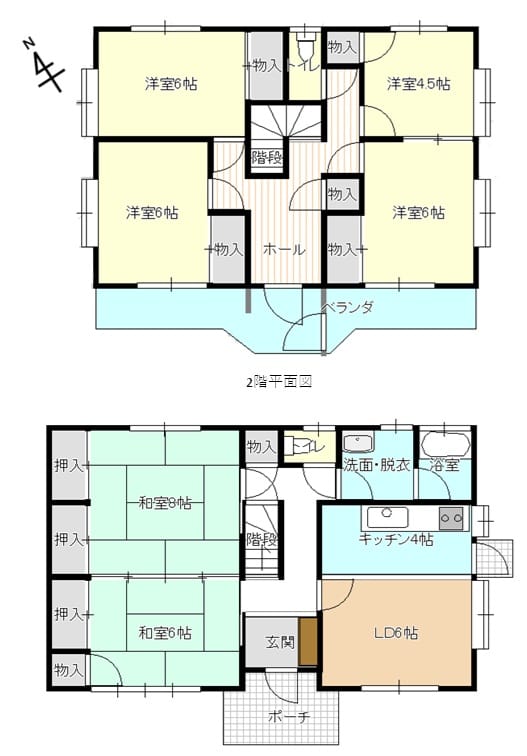 間取り(現況優先)