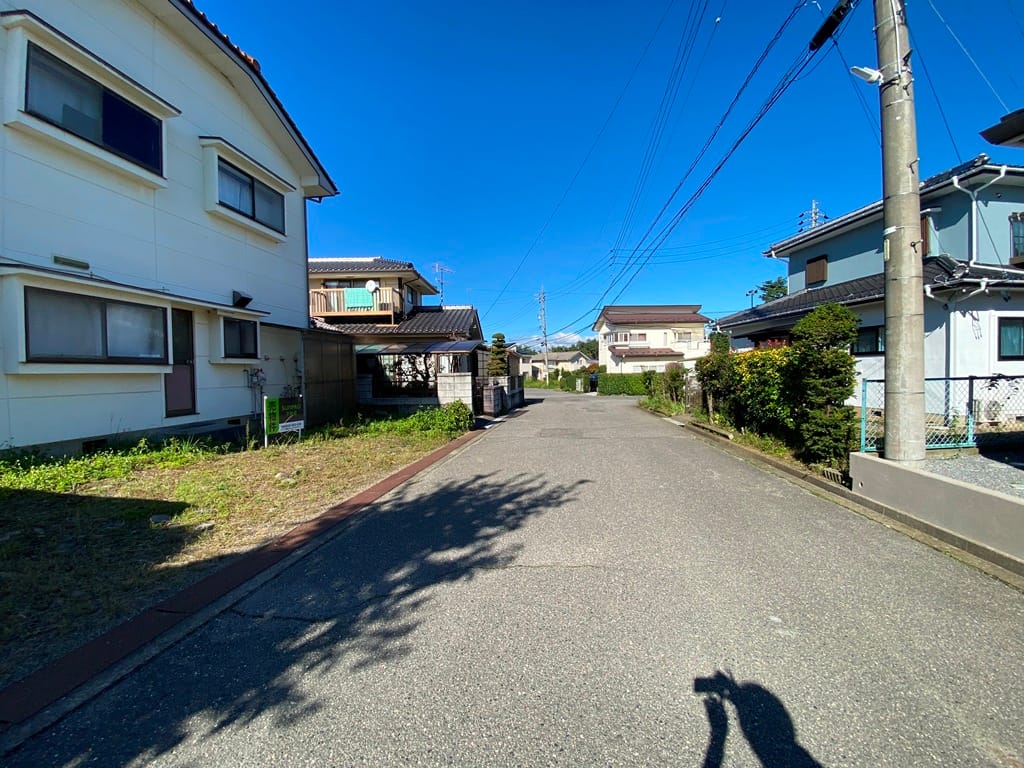 前面道路 北東側