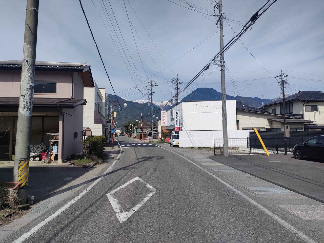 前面道路