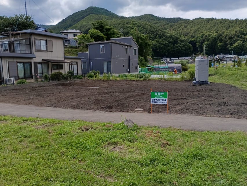 南側から