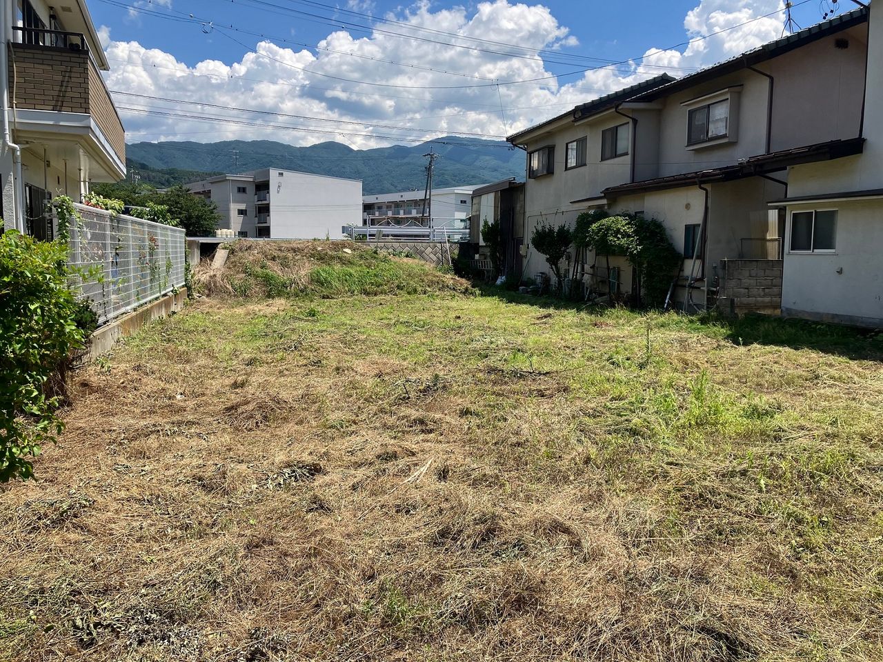 敷地東側より撮影