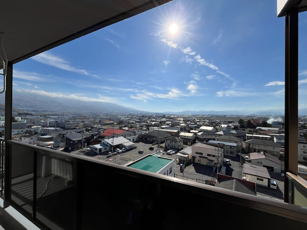 バルコニーからの眺望