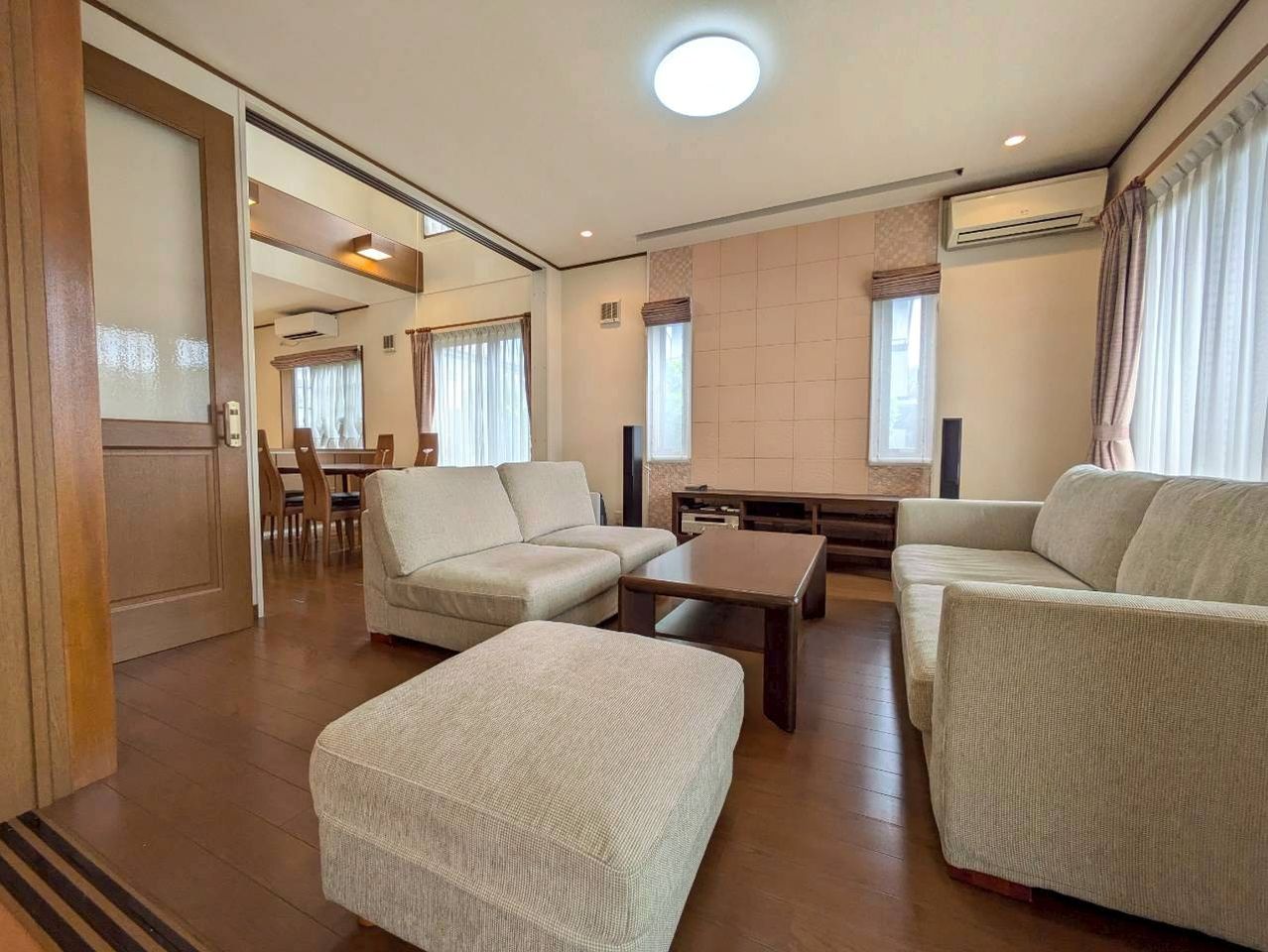 エアコンも設置されています