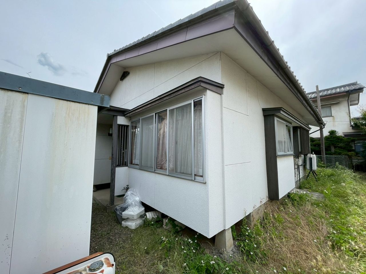 建物北東側 外物置撤去予定