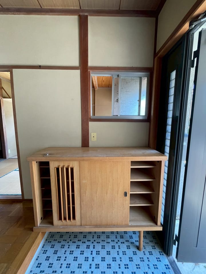リフォーム前 玄関収納