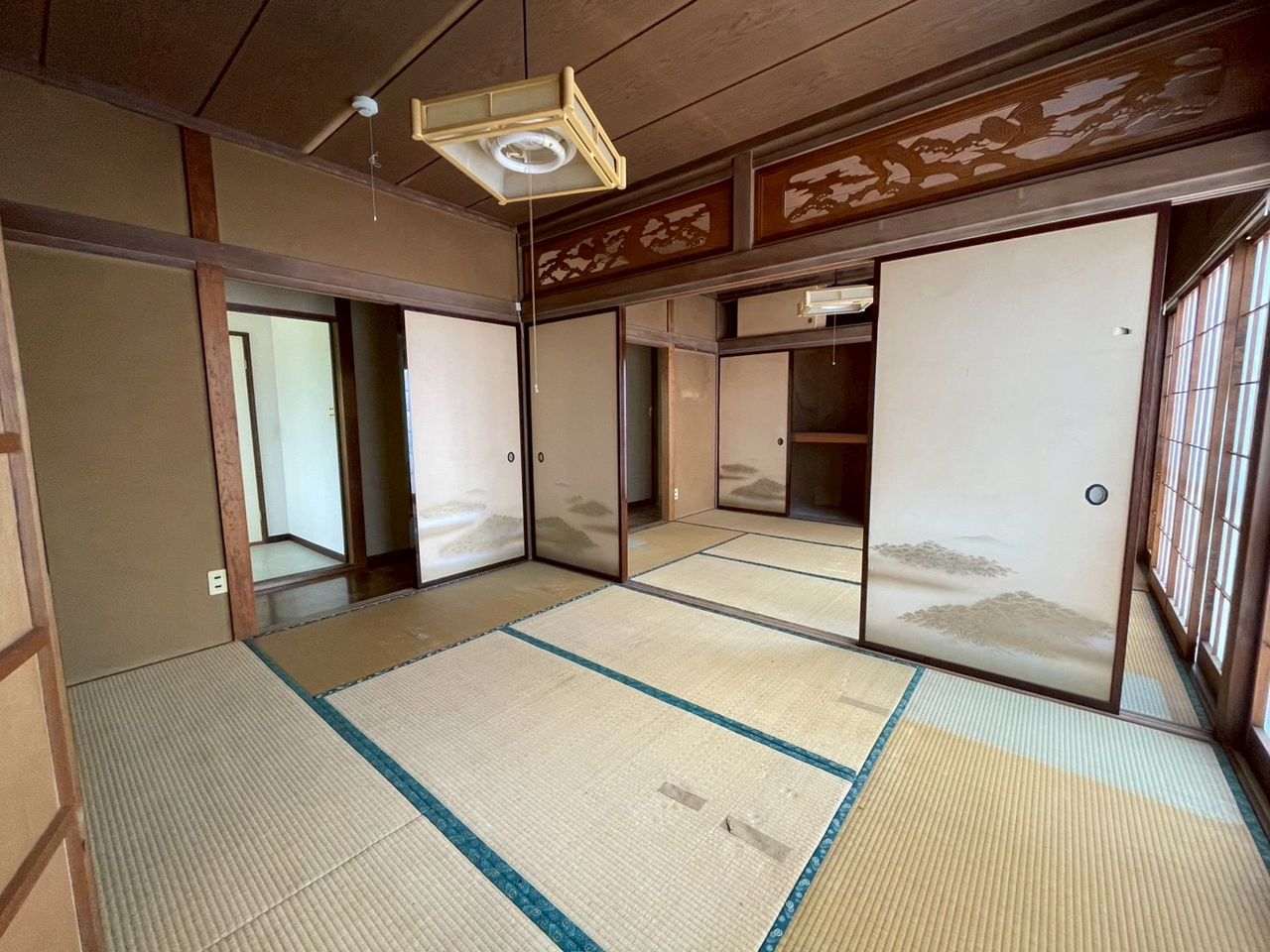 リフォーム前 南西側和室6帖