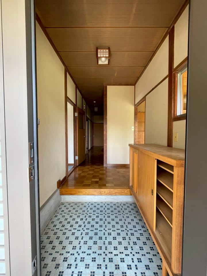 リフォーム前 玄関