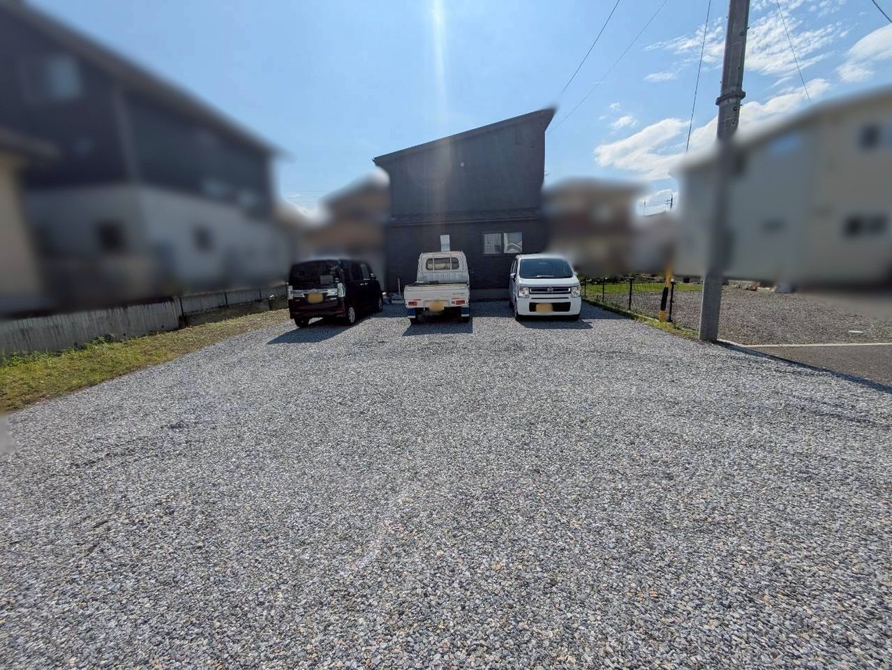 広々とした駐車スペース♪