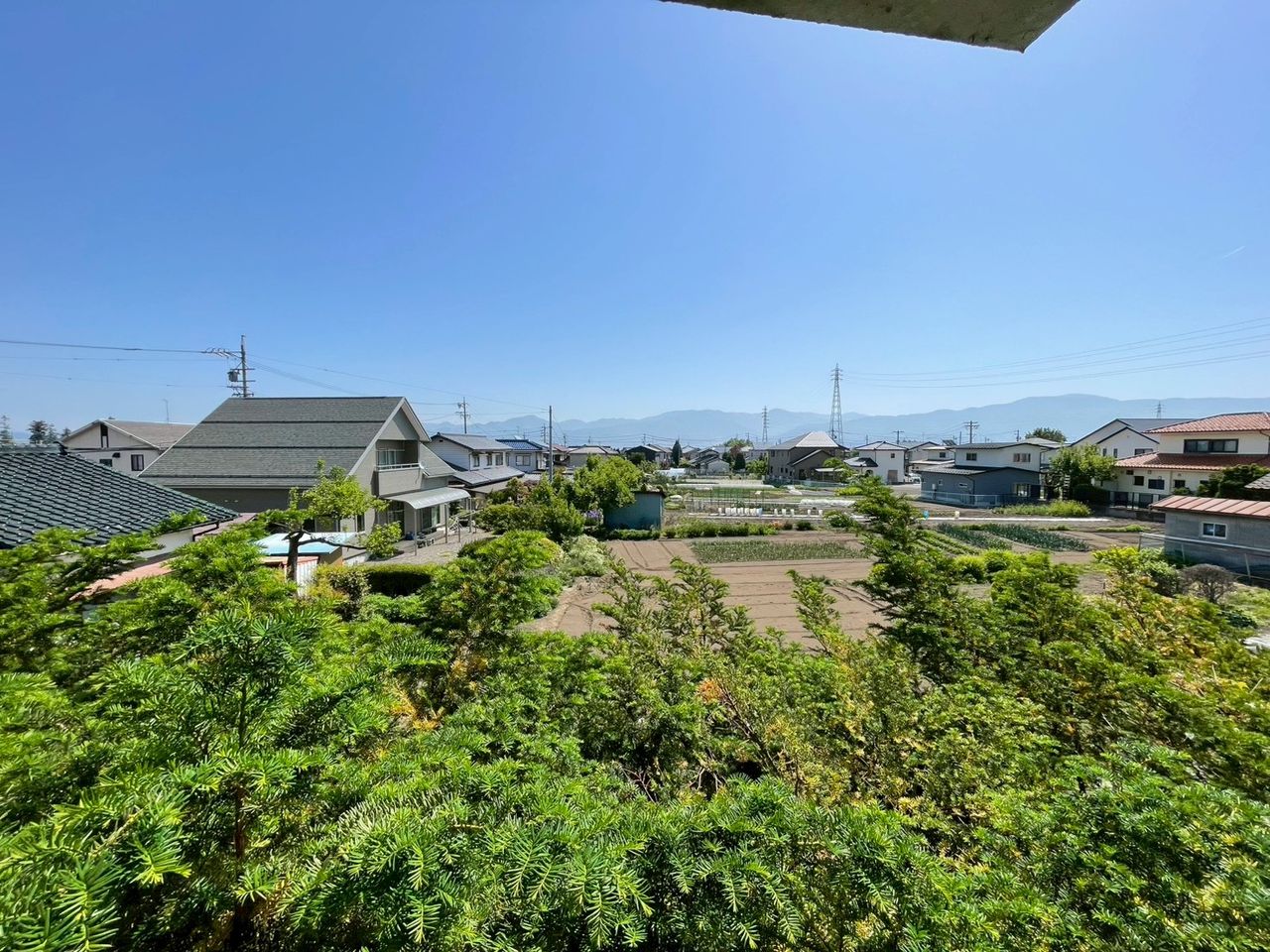 2階からの眺望
