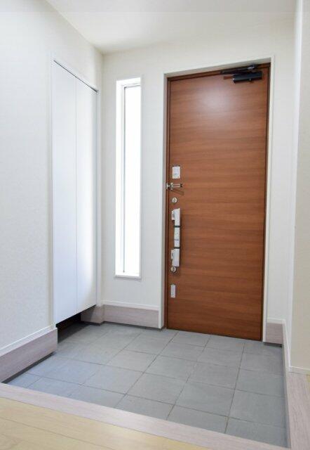 ダブルロック式でセキュリティー面も充実しています。