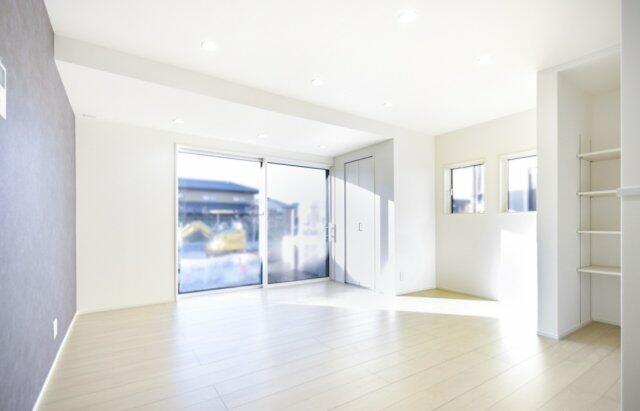 約16帖のLDKを中心に、家族が自然と集まりやすい間取りです