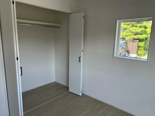 居室収納も広く、洋服や趣味の荷物もスッキリ収納できます。