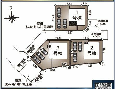 来客時重宝なカースペース駐車3台可