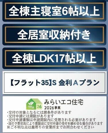 新生活の懐にも優しいフラット35S対応住宅