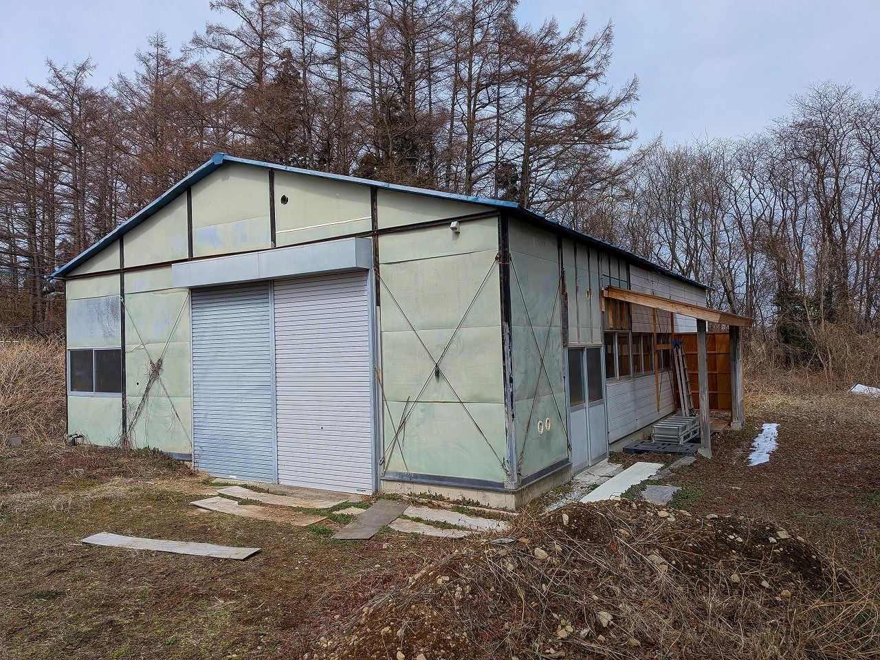 建物1 南側から