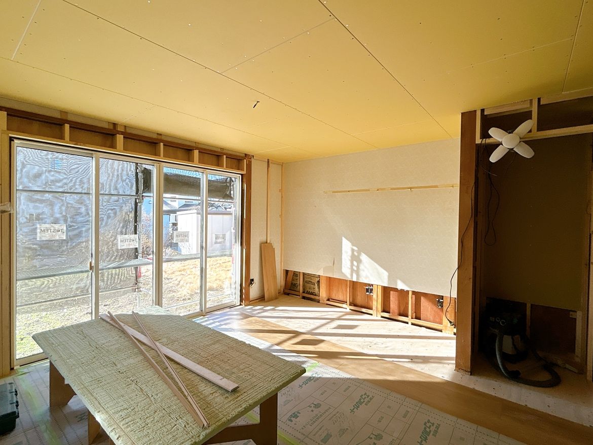 【リビング別アングル リフォーム予定】