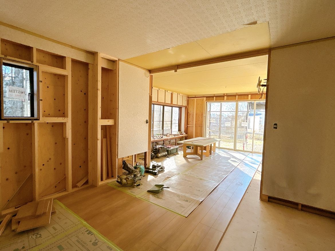 【リビング別アングル リフォーム予定】