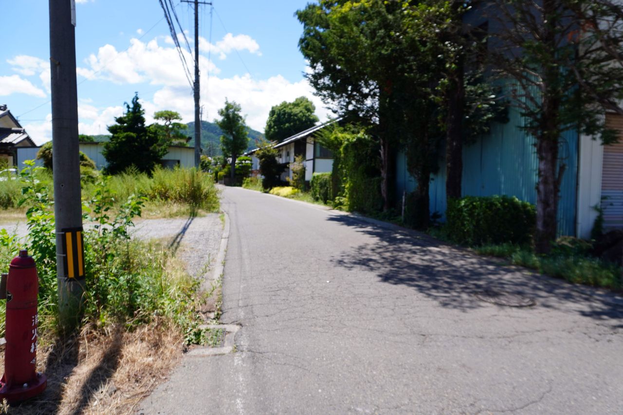 前面道路
