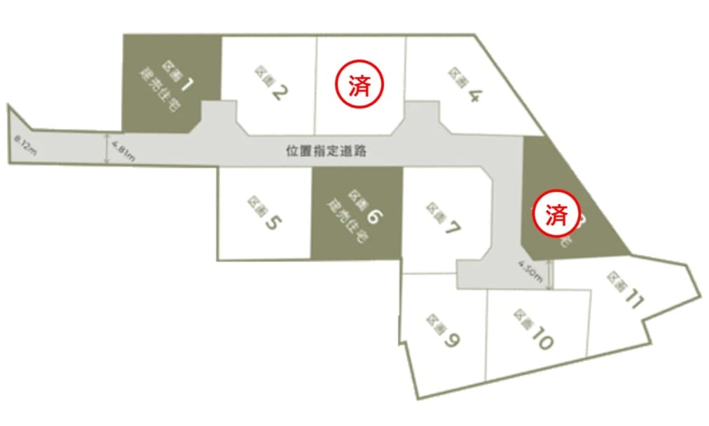 区画図