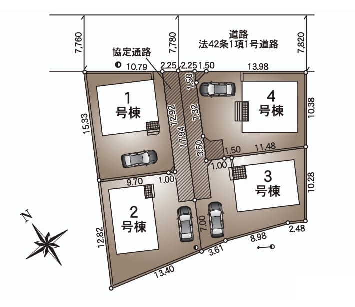 区画図