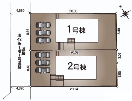 区画図