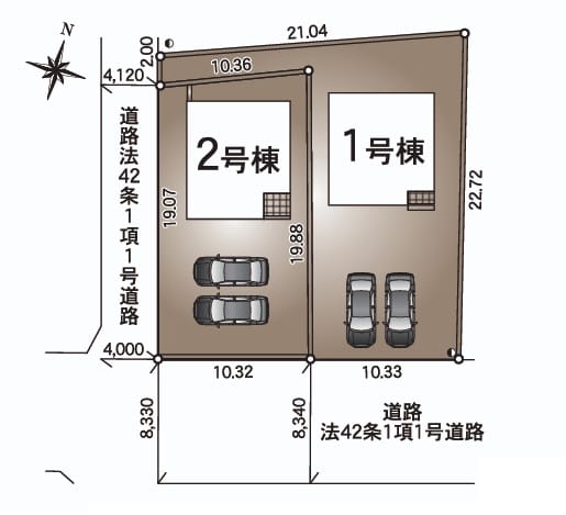 区画図