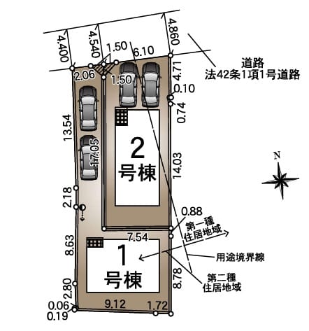 区画図