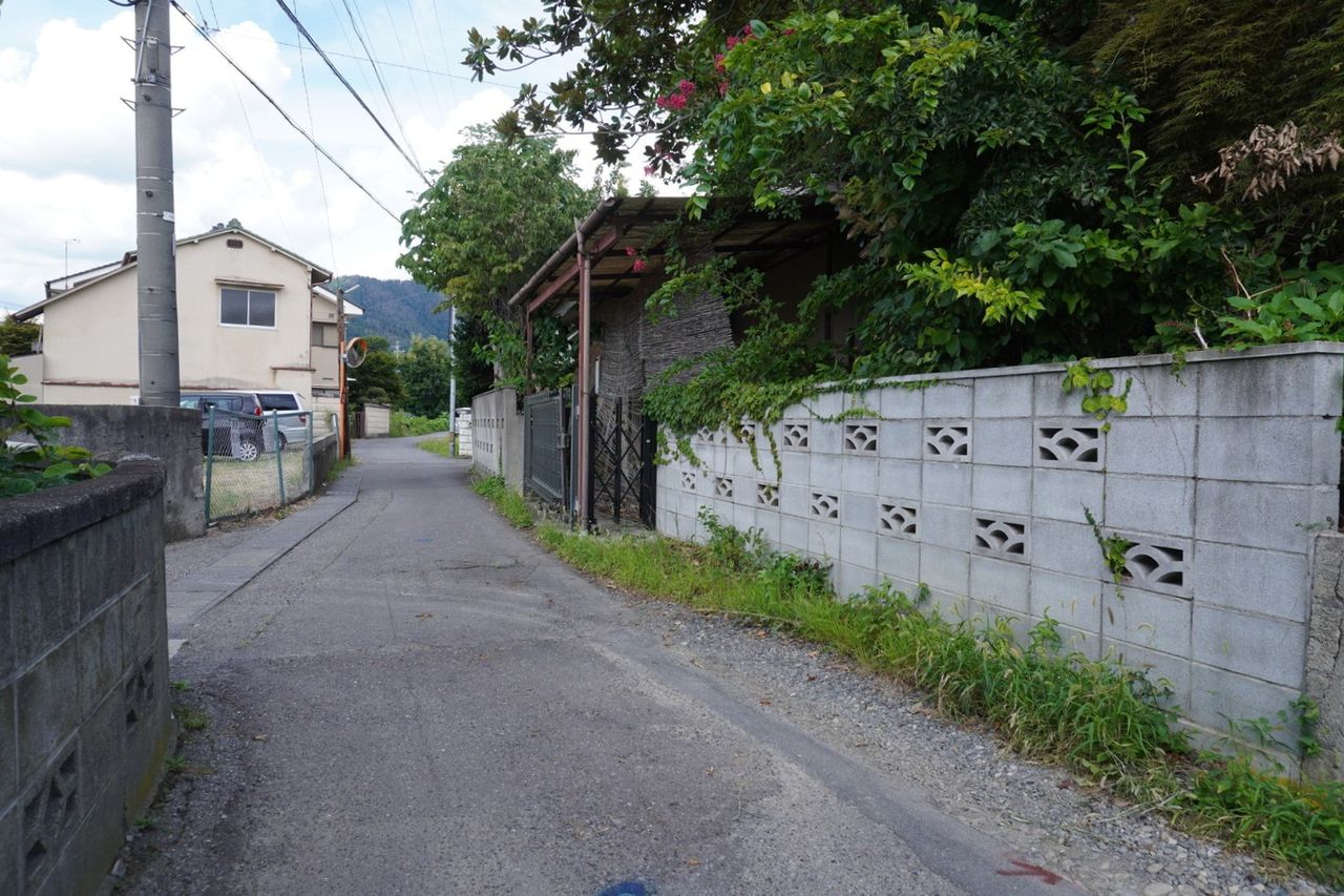 前面道路を含む現地写真