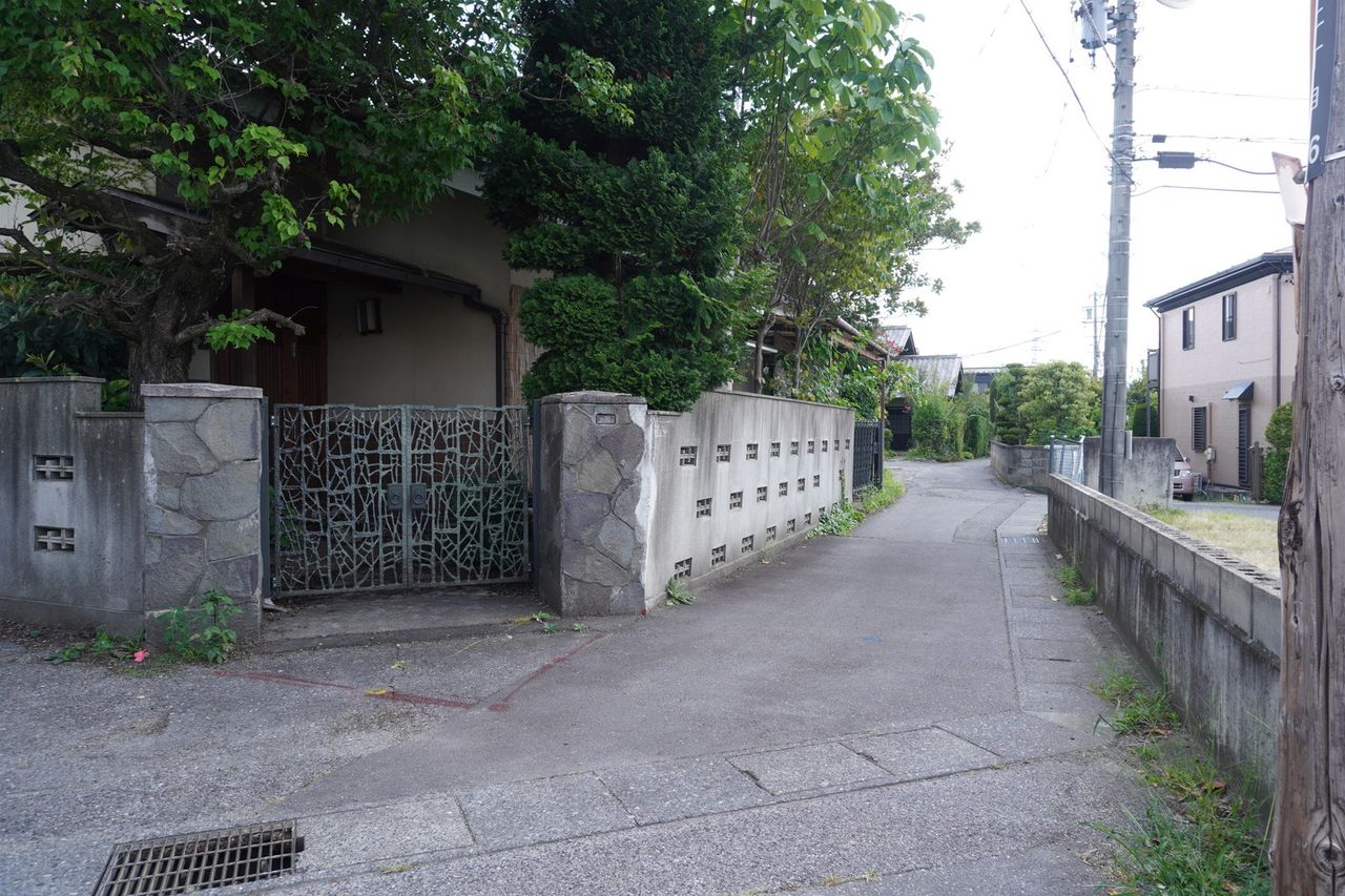 前面道路を含む現地写真