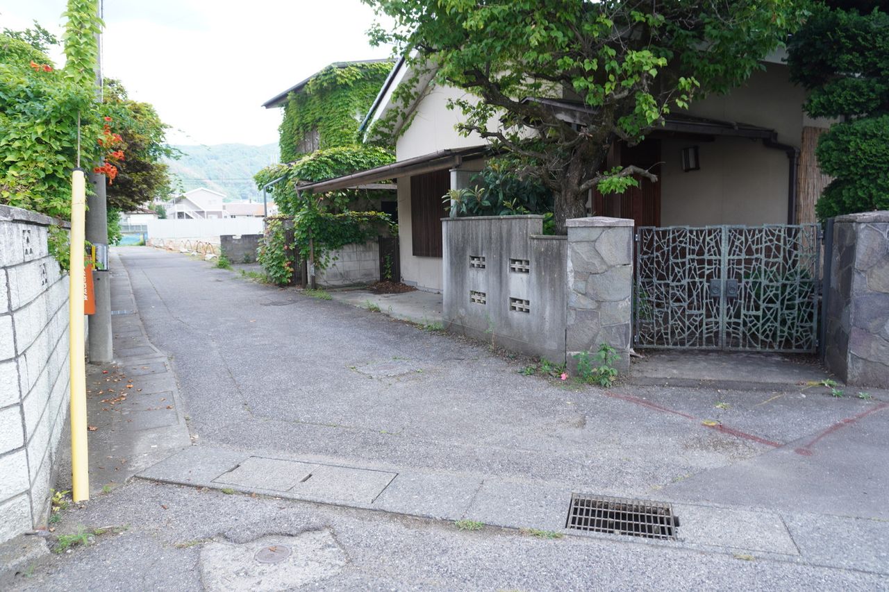 前面道路を含む現地写真