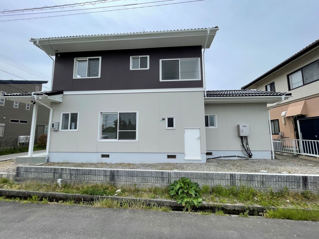 物件北側から