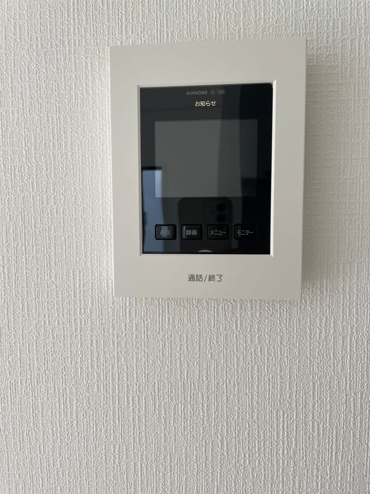 モニター付きインターホン