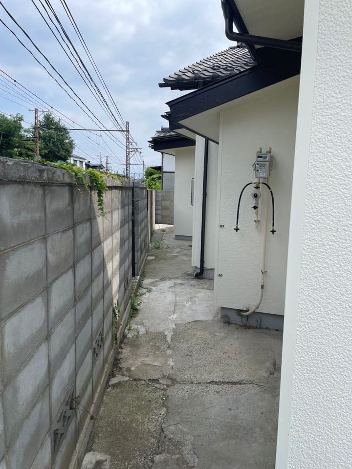 北側境界