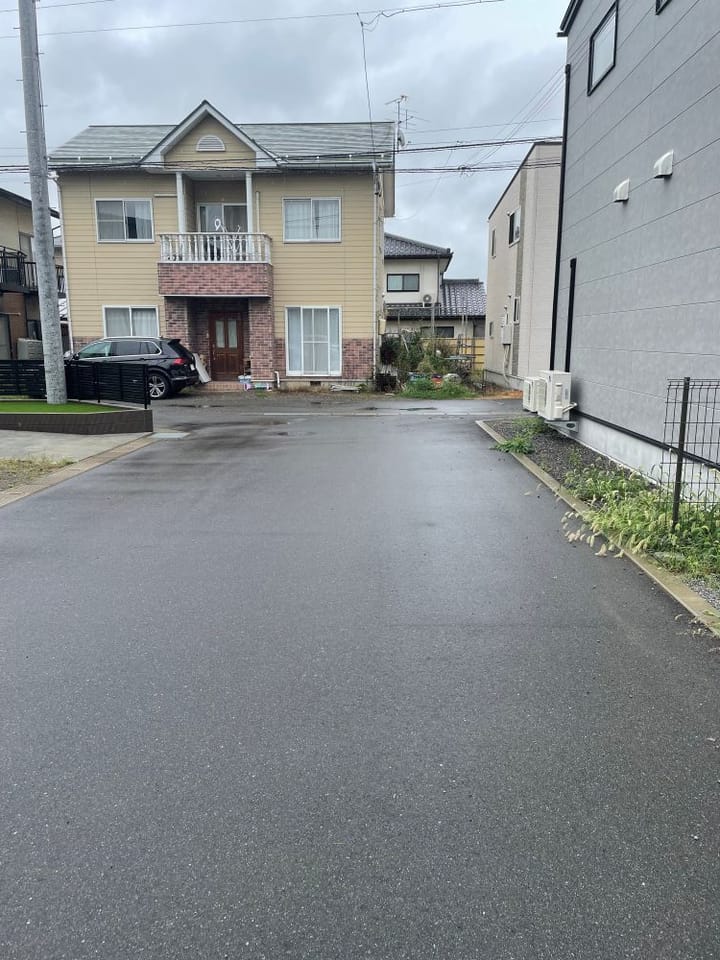 前面道路