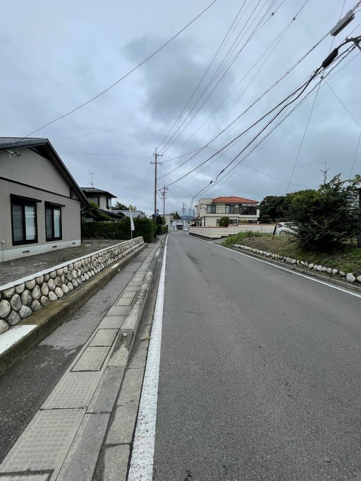 前面道路