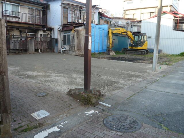 大手町駐車場 北西側より撮影