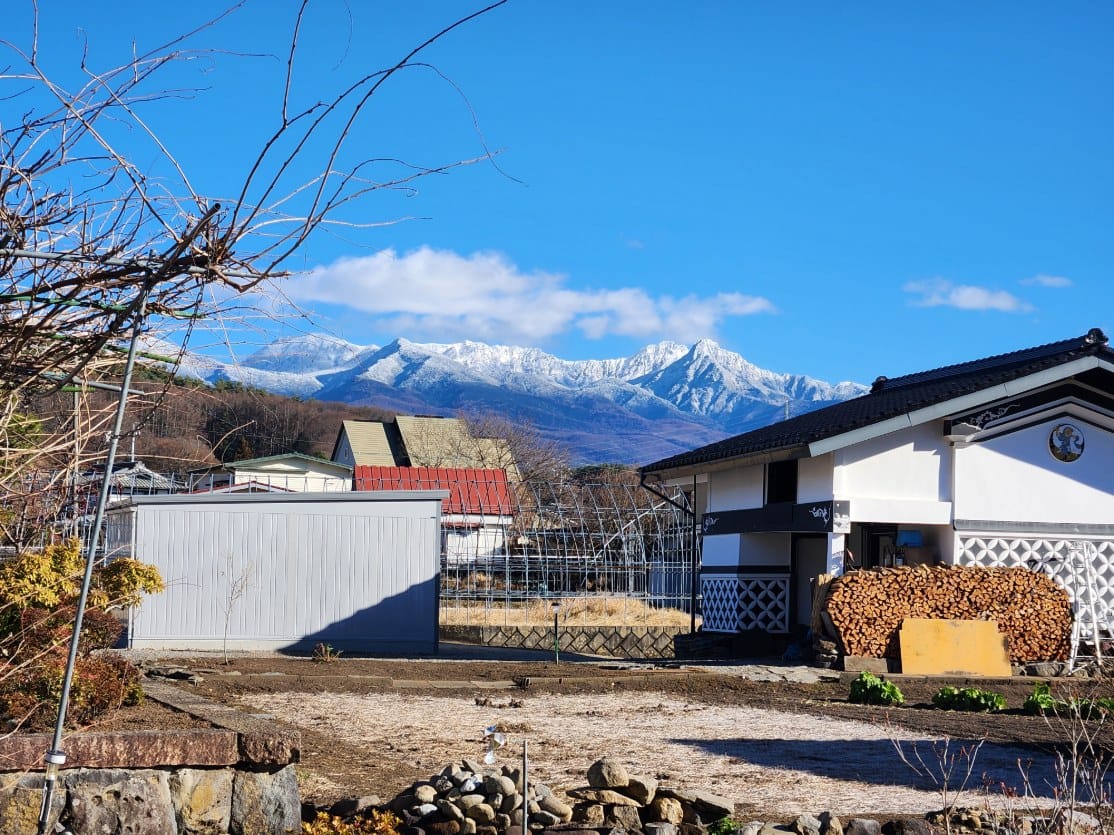 八ヶ岳の眺望良好