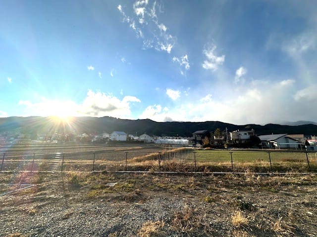 区画1の西側の景観 2025.12.2撮影