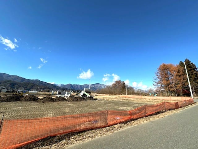 分譲地北西方面 2025.12撮影