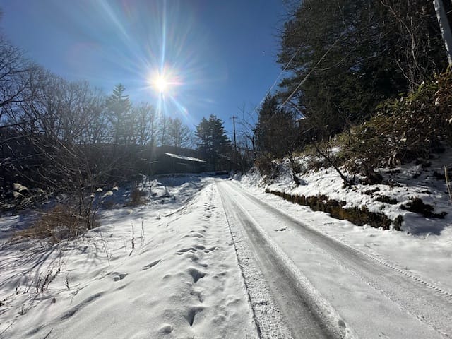 前面道路 公道 幅員4.1m 2025.12.6撮影