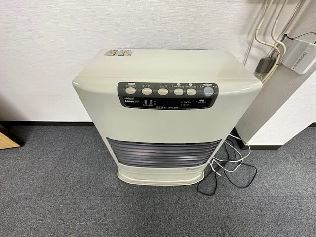 置型暖房機 2025.10.31撮影