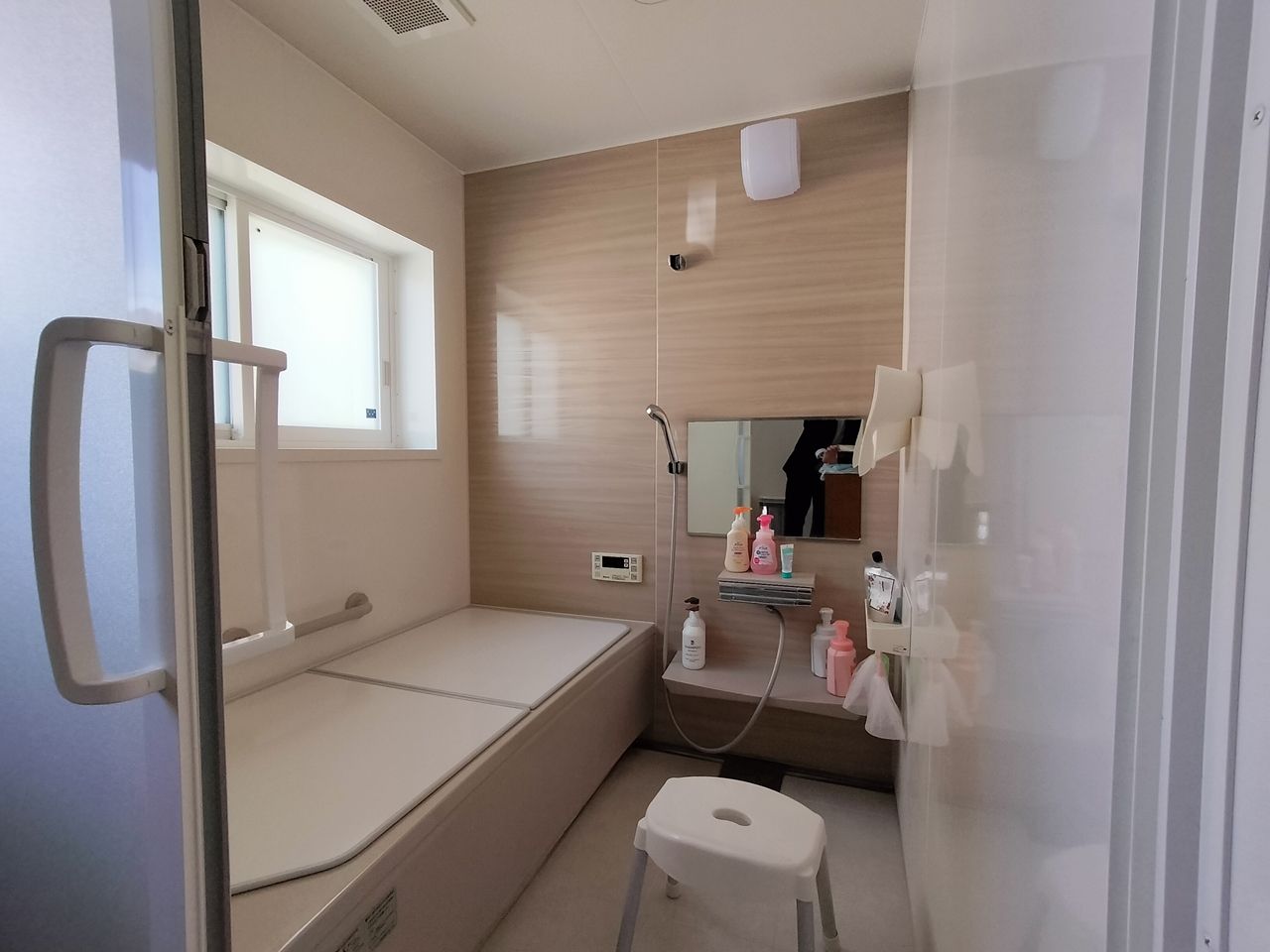 システムバスは約3年前に新品交換済み