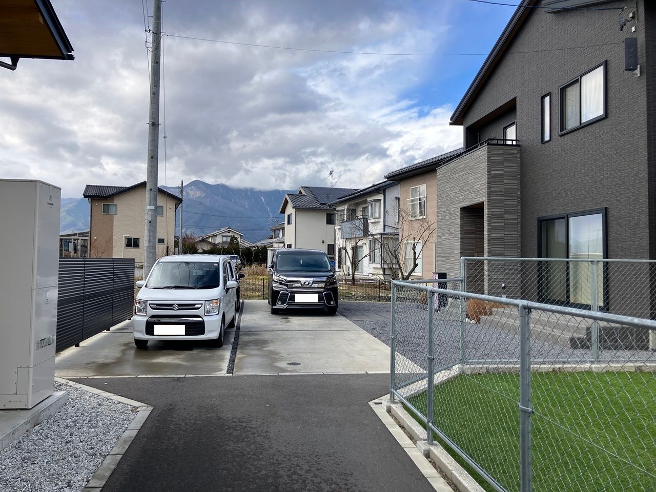 駐車は3台以上可能!