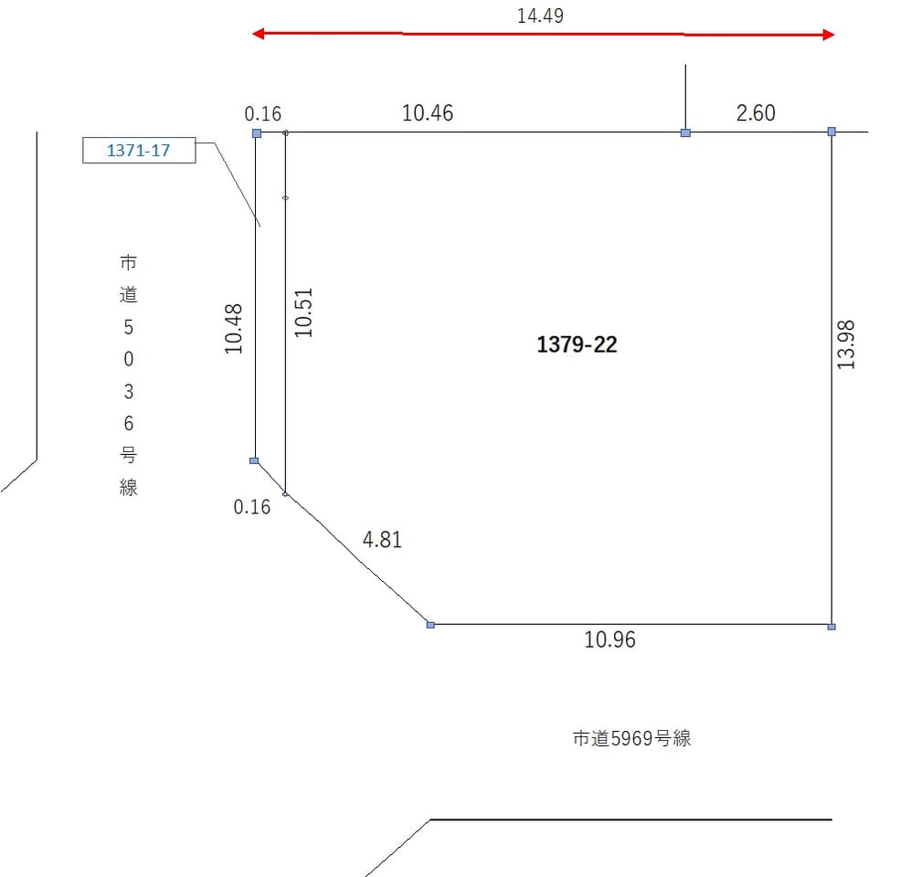 概略図です。ご注意ください。