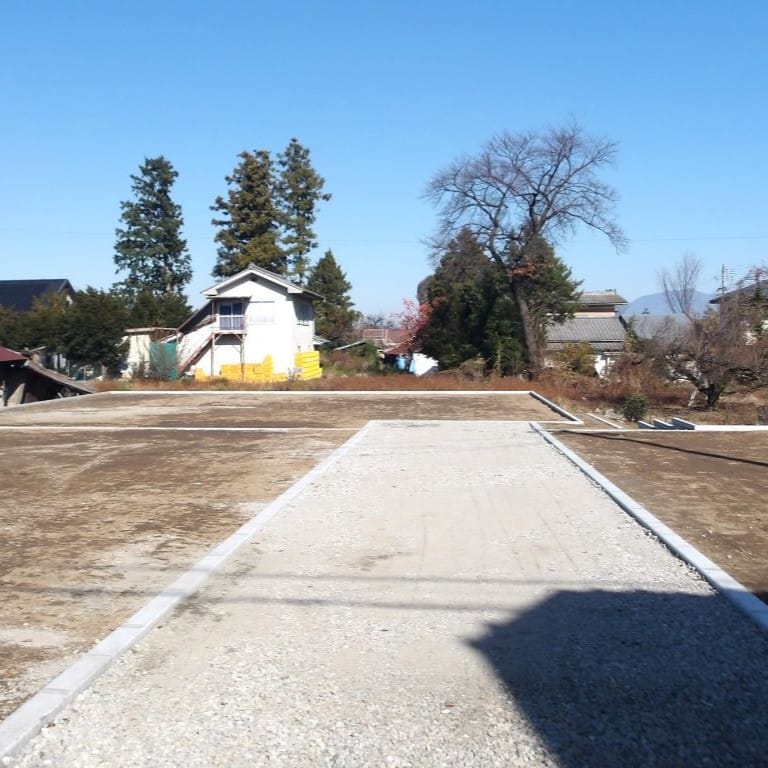1000㎡近くの広大な土地を全3区画分譲地に造成しました!各区画ゆったりとした土地面積に仕上がっています。