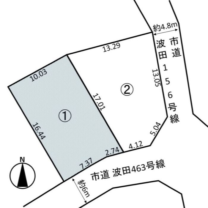 約50坪の土地面積は、平屋や駐車スペース、庭づくりなどライフスタイルに合わせて無駄のないプランニングにぴったりの広さ。