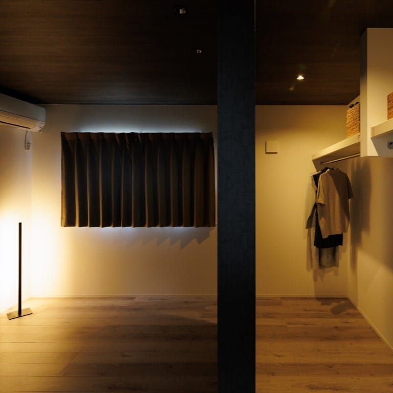 インテリアライトで寝室がおしゃれに*施工例